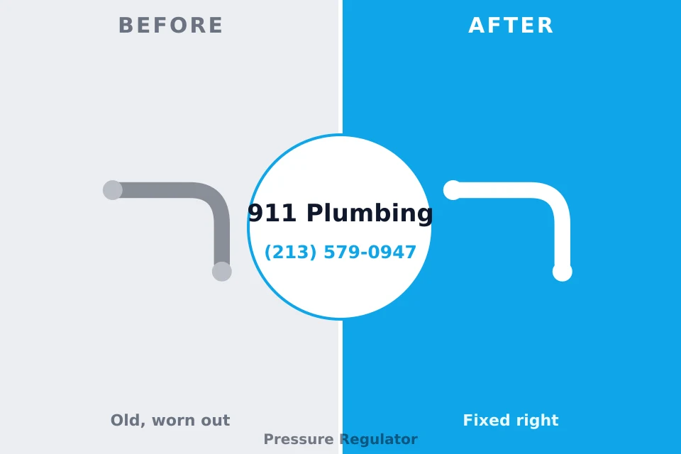 Before and after: plumbing repair West Perrine, FL